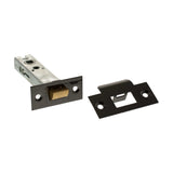 Quality image of Atlantic Heavy Duty Bolt Through Tubular Latch 4" - Black Nickel | Sku. al4bn | available from Trade Door Handles.