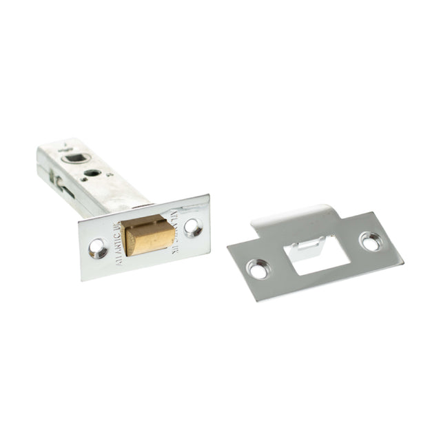 Quality image of Atlantic Heavy Duty Bolt Through Tubular Latch 4" - Polished Chrome | Sku. al4pc | available from Trade Door Handles.