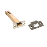 Quality image of Atlantic Heavy Duty Bolt Through Tubular Latch 6" - Polished Nickel | Sku. al6pn | available from Trade Door Handles.