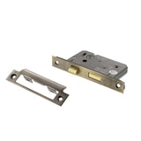 Quality image of Atlantic Bathroom Lock [CE] 2.5" - Matt Antique Brass | Sku. alkbath25mab | available from Trade Door Handles.
