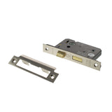 Quality image of Atlantic Bathroom Lock [CE] 2.5" - Satin Nickel | Sku. alkbath25sn | available from Trade Door Handles.