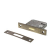 Quality image of Atlantic 3 Lever Key Deadlock [CE] 2.5" - Matt Antique Brass | Sku. alkdead3lk25mab | available from Trade Door Handles.