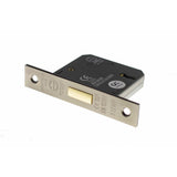 Quality image of Atlantic 3 Lever Key Deadlock [CE] 2.5" - Matt Gun Metal | Sku. alkdead3lk25mbn | available from Trade Door Handles.