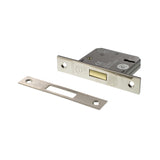 Quality image of Atlantic 3 Lever Key Deadlock [CE] Keyed Alike 2.5" - Polished Nickel | Sku. alkdead3lk25pnka | available from Trade Door Handles.