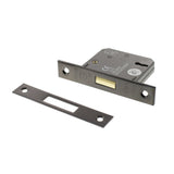 Quality image of Atlantic 3 Lever Key Deadlock [CE] 3" - Black Nickel | Sku. alkdead3lk3bn | available from Trade Door Handles.