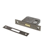 Quality image of Atlantic 3 Lever Key Deadlock [CE] 3" - Distressed Silver | Sku. alkdead3lk3ds | available from Trade Door Handles.