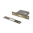 Quality image of Atlantic 3 Lever Key Deadlock [CE] 3" - Matt Antique Brass | Sku. alkdead3lk3mab | available from Trade Door Handles.