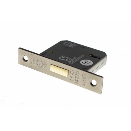 Quality image of Atlantic 3 Lever Key Deadlock [CE] Keyed Alike 3" - Matt Gun Metal | Sku. alkdead3lk3mbnka | available from Trade Door Handles.