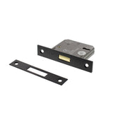 Quality image of Atlantic 3 Lever Key Deadlock [CE] 3" - Matt Black | Sku. alkdead3lk3mb | available from Trade Door Handles.
