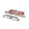 Quality image of Atlantic DIN Radius Bathroom Lock Double Turn 60mm backset - Polished Stainless Steel | Sku. alkdinrb60pss | available from Trade Door Handles.
