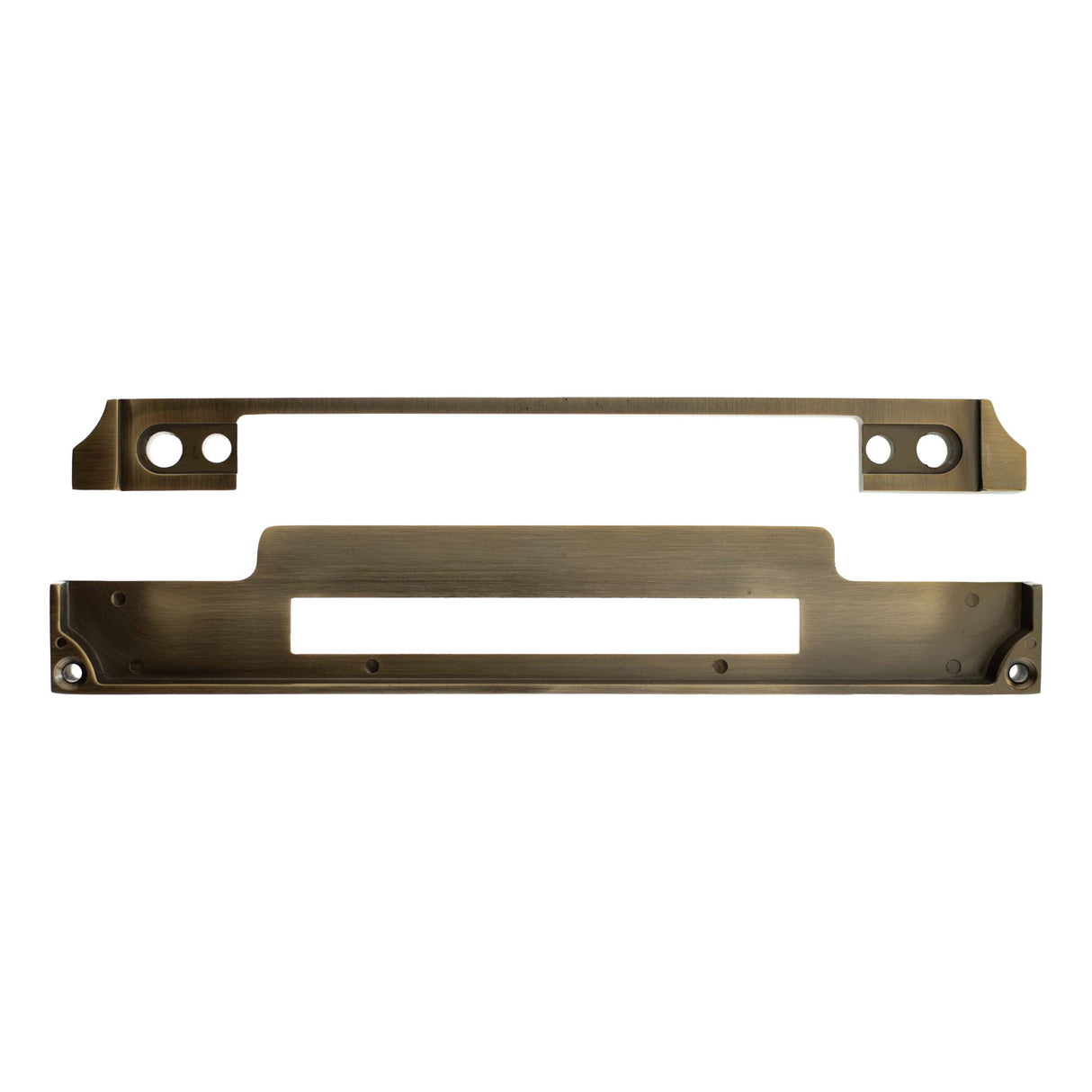 Quality image of Atlantic DIN Rebate Kit for Euro Profile, Bathroom Lock, Latch, Euro Deadlock - Matt Antique Brass | Sku. alkdinrebmab | available from Trade Door Handles.