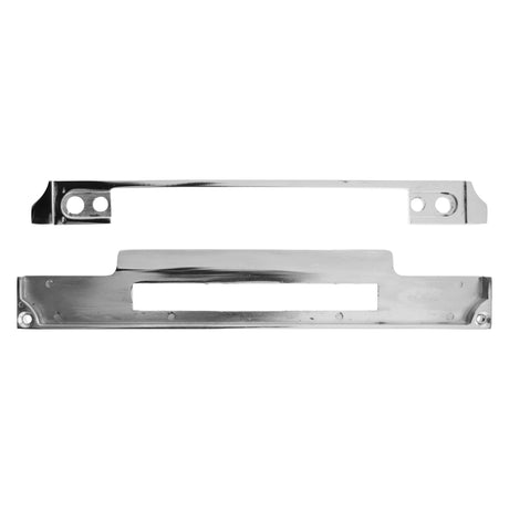 Quality image of Atlantic DIN Rebate Kit for Euro Profile, Bathroom Lock, Latch, Euro Deadlock - Polished Chrome | Sku. alkdinrebpc | available from Trade Door Handles.