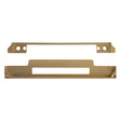 Quality image of Atlantic DIN Rebate Kit for Euro Profile, Bathroom Lock, Latch, Euro Deadlock - Satin Brass | Sku. alkdinrebsb | available from Trade Door Handles.