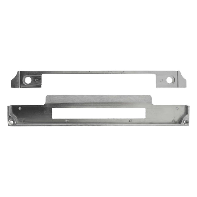 Quality image of Atlantic DIN Rebate Kit for Fixed Plate Euro Profile, Bathroom Lock, Latch, Euro Deadlock - Satin Stainless Steel | Sku. alkdinrebsss | available from Trade Door Handles.
