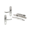Quality image of Atlantic DIN Radius Euro Profile Escape Sashlock Double Throw with RTD lever 60mm backset - Satin Stainless Steel | Sku. alkdinrescs60sss | available from Trade Door Handles.