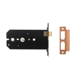 Quality image of Atlantic Horizontal Bathroom Sashlock 6" - Distressed Silver | Sku. alkhzbds | available from Trade Door Handles.