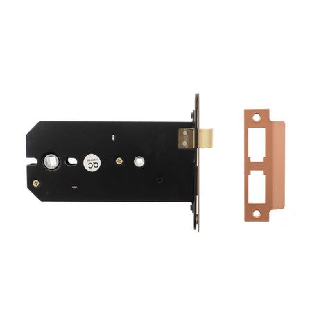 Quality image of Atlantic Horizontal Bathroom Sashlock 6" - Polished Brass | Sku. alkhzbpb | available from Trade Door Handles.