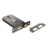 Quality image of Atlantic Horizontal 3 Lever Sashlock 6" - Matt Gun Metal | Sku. alkhzsmbn | available from Trade Door Handles.