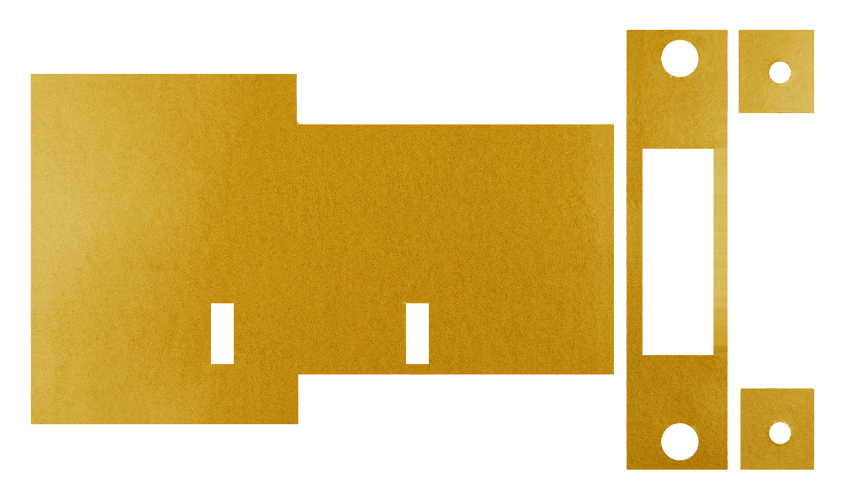 Quality image of Atlantic Deadlock - 3LK Intumescent Lock Kit FD30 1mm | Sku. alkintdead3lkfd30 | available from Trade Door Handles.