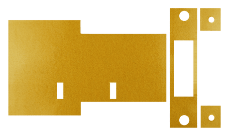 Quality image of Atlantic Deadlock - 3LK Intumescent Lock Kit FD30 1mm | Sku. alkintdead3lkfd30 | available from Trade Door Handles.