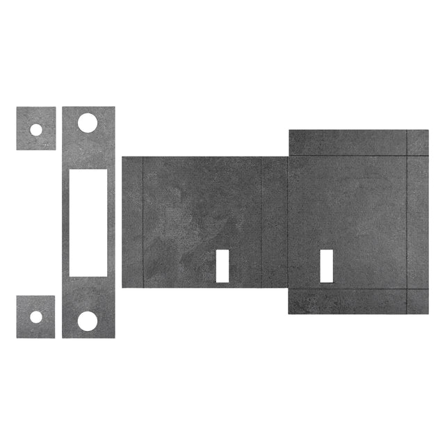 Quality image of Atlantic Deadlock - 3LK Intumescent Lock Kit FD60 2mm | Sku. alkintdead3lkfd60 | available from Trade Door Handles.