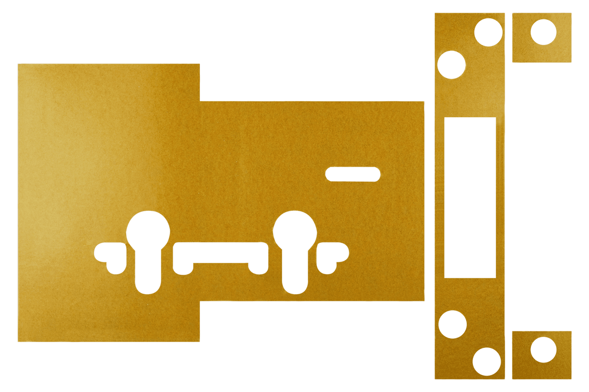 Quality image of Atlantic Deadlock - Euro & 5LK Intumescent Lock Kit FD30 1mm | Sku. alkintdeadfd30 | available from Trade Door Handles.