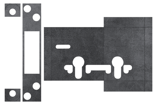 Quality image of Atlantic Deadlock - Euro & 5LK Intumescent Lock Kit FD30 1mm | Sku. alkintdeadfd30 | available from Trade Door Handles.