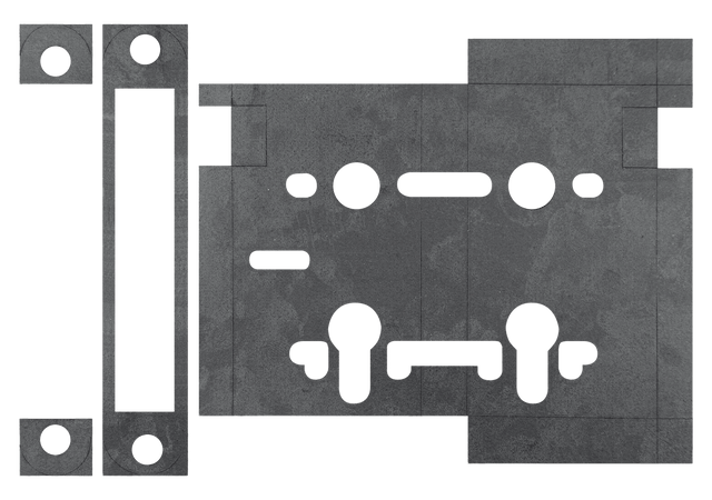 Quality image of Atlantic Sashlock - Euro, 3LK & 5LK Intumescent Lock Kit FD30 1mm | Sku. alkintsashfd30 | available from Trade Door Handles.