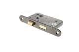 Quality image of Atlantic Radius Corner Bathroom Lock [CE] 2.5" - Black Nickel | Sku. alkrcbath25bn | available from Trade Door Handles.