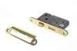 Quality image of Atlantic Radius Corner Bathroom Lock [CE] 3" - Polished Brass | Sku. alkrcbath3pb | available from Trade Door Handles.
