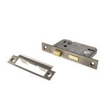 Quality image of Atlantic 3 Lever Key Sashlock [CE] 2.5" - Matt Gun Metal | Sku. alksash3lk25mbn | available from Trade Door Handles.