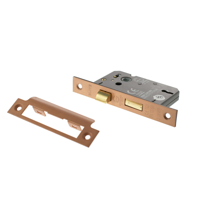 Quality image of Atlantic 3 Lever Key Sashlock [CE] 2.5" - Urban Satin Copper | Sku. alksash3lk25usc | available from Trade Door Handles.