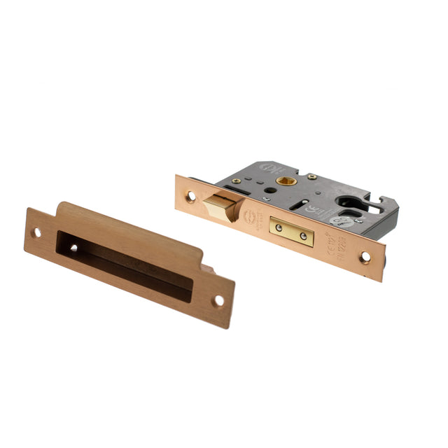 Quality image of Atlantic Euro Sashlock [CE] 2.5" - Urban Satin Copper | Sku. alksashe25usc | available from Trade Door Handles.