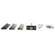 Quality image of Atlantic Latch Pack [CE] 3" (Latch x1) + 3"x2" (Hinge x3) - Matt Black | Sku. alp332mb | available from Trade Door Handles.