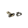 Quality image of Atlantic Fire-Rated CE Marked Bolt Through Tubular Radius Latch 2.5" - Matt Gun Metal | Sku. alrce25mbn | available from Trade Door Handles.