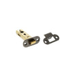 Quality image of Atlantic Fire-Rated CE Marked Bolt Through Tubular Radius Latch 3" - Distressed Silver | Sku. alrce3ds | available from Trade Door Handles.