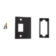 Quality image of Atlantic Rebate Kit to suit Tubular Latch - Matt Black | Sku. alrebmb | available from Trade Door Handles.