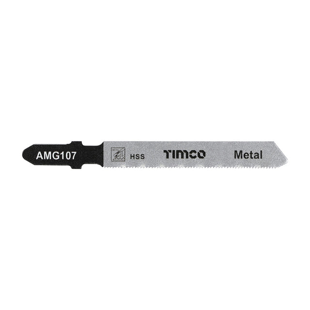 This is an image of Timco - Jigsaw Blades - Metal Cutting - HSS Blades - T118G T118G (5 Pieces Pack) AMG107