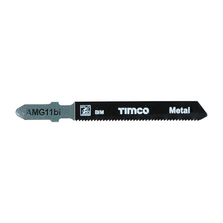 This is an image of Timco - Jigsaw Blades - Metal Cutting - Bi-Metal Blades - T118AF T118AF (5 Pieces Pack) AMG11BI