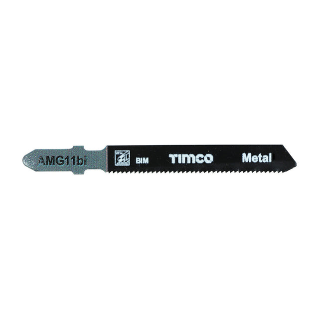 This is an image of Timco - Jigsaw Blades - Metal Cutting - Bi-Metal Blades - T118AF T118AF (5 Pieces Pack) AMG11BI