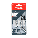 This is an image of Timco - Jigsaw Blades - Metal Cutting - HSS Blades - T118A T118A (5 Pieces Pack) AMG11
