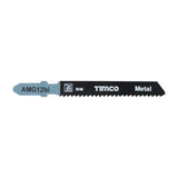This is an image of Timco - Jigsaw Blades - Metal Cutting - Bi-Metal Blades - T118BF T118BF (5 Pieces Pack) AMG12BI