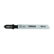 This is an image of Timco - Jigsaw Blades - Metal Cutting - HSS Blades - T118B T118B (5 Pieces Pack) AMG12