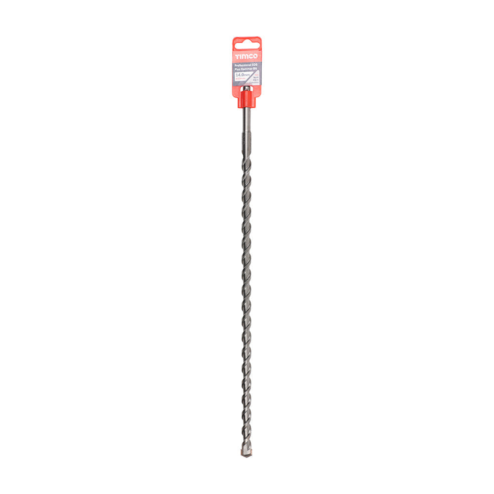 This is an image of Timco - Professional SDS Plus Hammer Bit 14.0 x 450 (1 Each Clip) AP14450