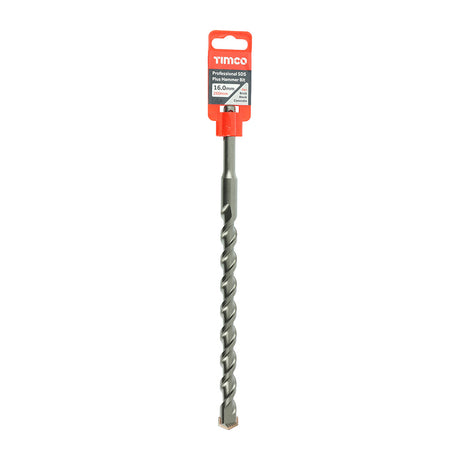 This is an image of Timco - Professional SDS Plus Hammer Bit 16.0 x 260 (1 Each Clip) AP16260
