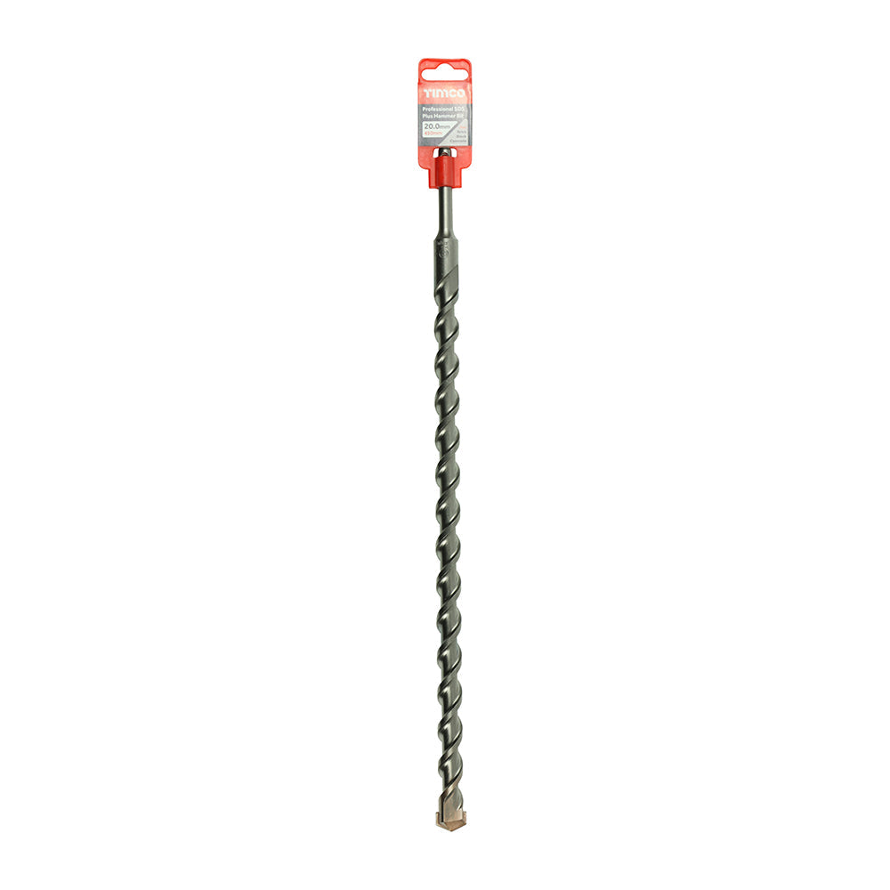 This is an image of Timco - Professional SDS Plus Hammer Bit 20.0 x 450 (1 Each Clip) AP20450