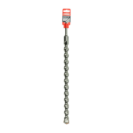 This is an image of Timco - Professional SDS Plus Hammer Bit 25.0 x 450 (1 Each Clip) AP25450