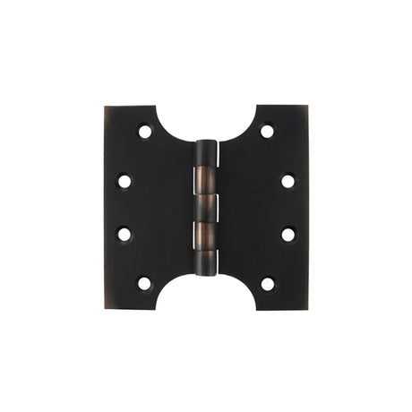 Quality image of Atlantic (Solid Brass) Parliament Hinges 4" x 2" x 4mm - Antique Copper | Sku. aph424ac | available from Trade Door Handles.