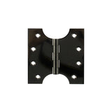 Quality image of Atlantic (Solid Brass) Parliament Hinges 4" x 2" x 4mm - Black Nickel | Sku. aph424bn | available from Trade Door Handles.