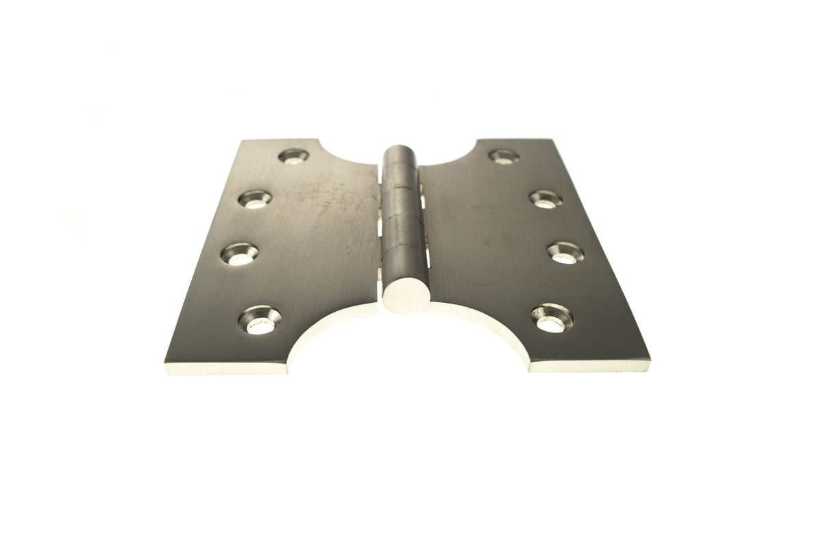 Quality image of Atlantic (Solid Brass) Parliament Hinges 4" x 2" x 4mm - Satin Nickel | Sku. aph424sn | available from Trade Door Handles.